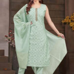 Mint Green Salwar Kameez