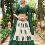 Green chaniya choli