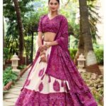 Purple chaniya choli