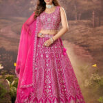 Pink Lahenga Choli