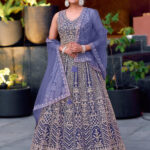 Lavender Lahenga Choli