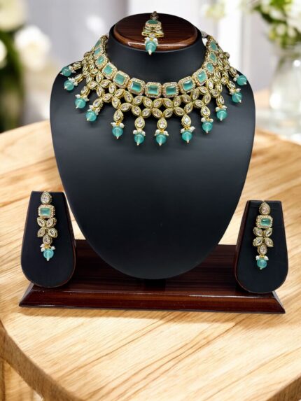 Mint Green Necklace Set