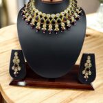 Purple Necklace Set