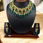 Teal Green Necklace Set