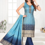 Blue Salwar Kameez