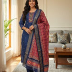 Navy Blue Salwar Kameez