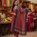 Pink Fancy Churidar