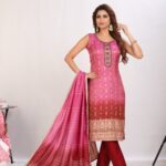 Pink & Maroon Salwar Kameez