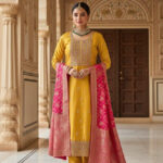 Mustard Salwar Kameez