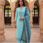 Mint Green Salwar Kameez