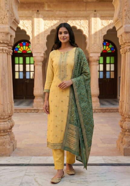 Yellow Salwar Kameez