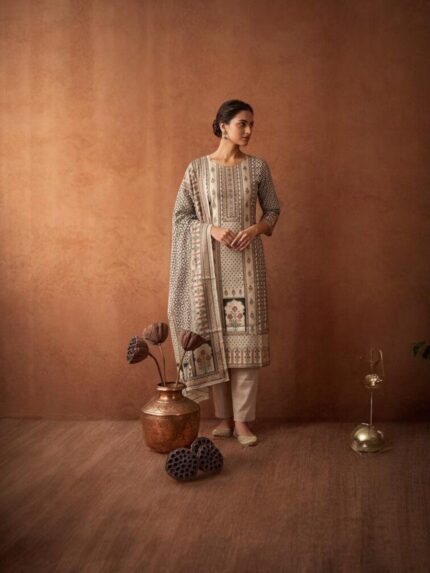 Light Gray Salwar Kameez
