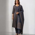 Blue Fancy Churidar