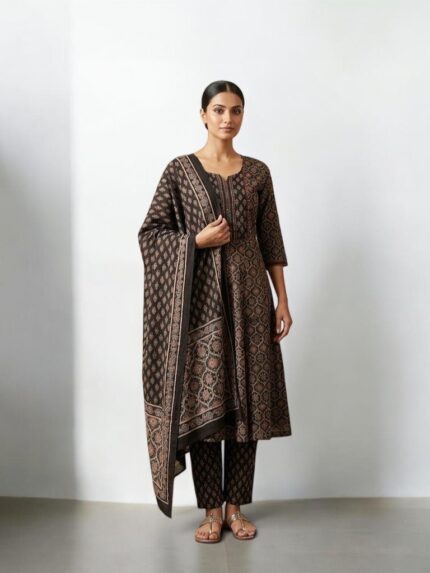 Black Fancy Churidar