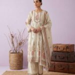 Beige Salwar kameez