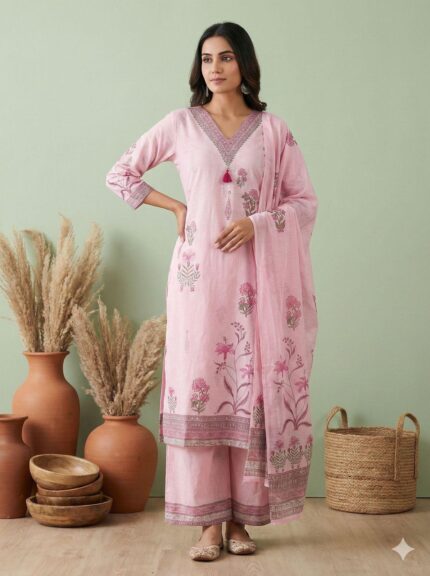 Light Pink Salwar Kameez