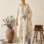 Beige Salwar Kameez