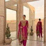 Magenta Salwar Kameez