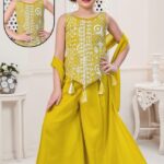 Green Girls Plazo Suit