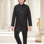 Black Boys Modi Suit