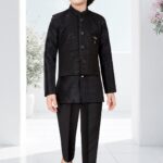 Black Boys Modi Suit
