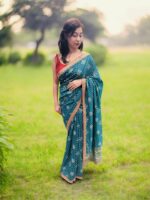 Soft Silk Embroidered Saree