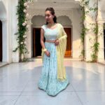 Light Blue Lehenga