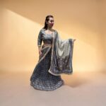 Gray Lehenga