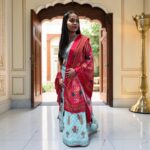 Sea Blue Lehenga - Image 2
