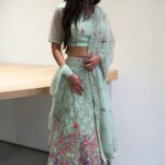 Light Green Lehenga - Image 3