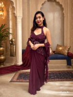Wine Skirt & Top Set
