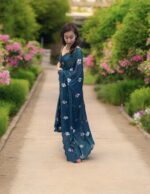Soft Organza Saree - Image 2